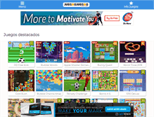 Tablet Screenshot of juegosjuegos.com.co
