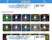 Tablet Screenshot of juegosjuegos.com.uy