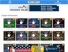Tablet Screenshot of juegosjuegos.com
